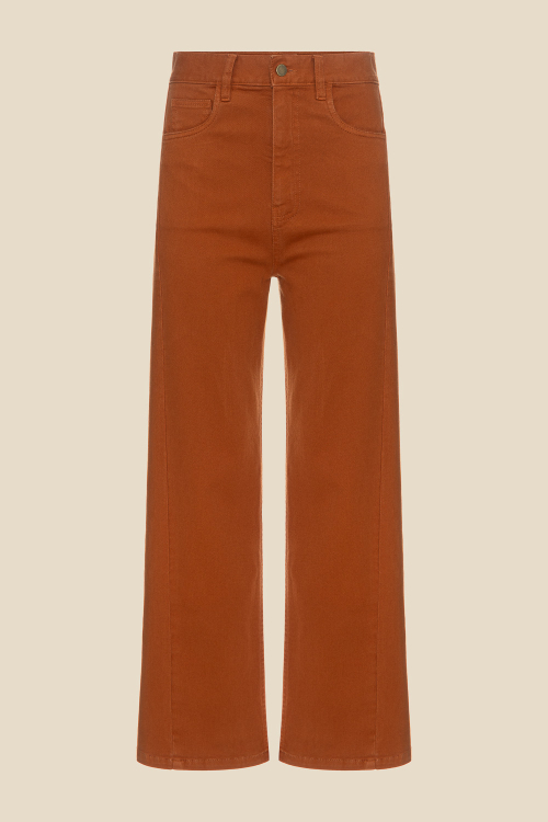 CALCA JEANS RETA 