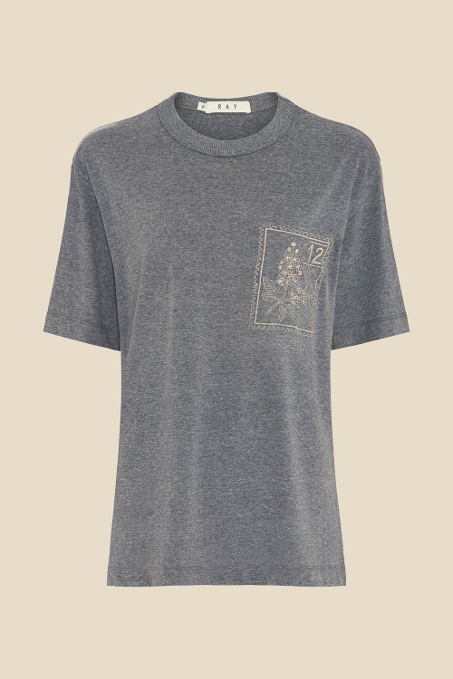 CAMISETA LINA BORDADA 