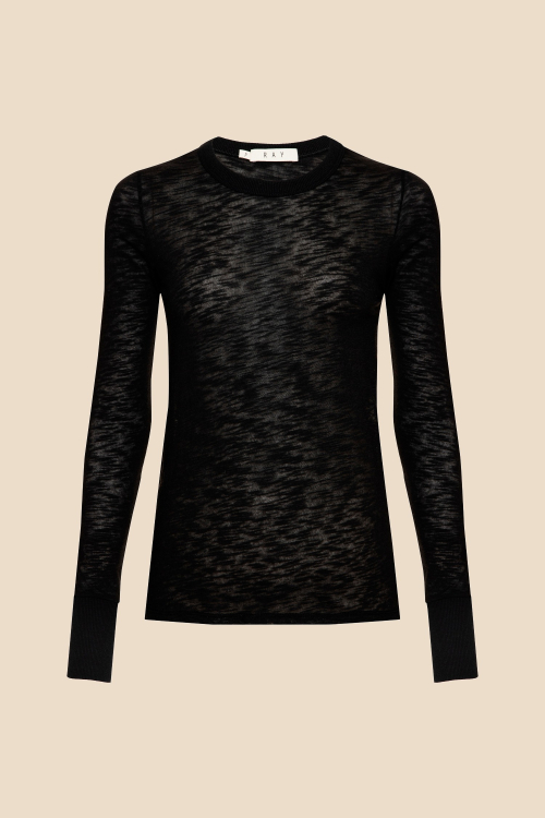 CAMISETA SILVIA RIB PTO PUNHO