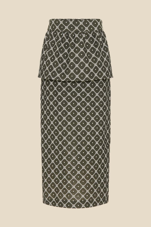 SAIA PEPLUM 
